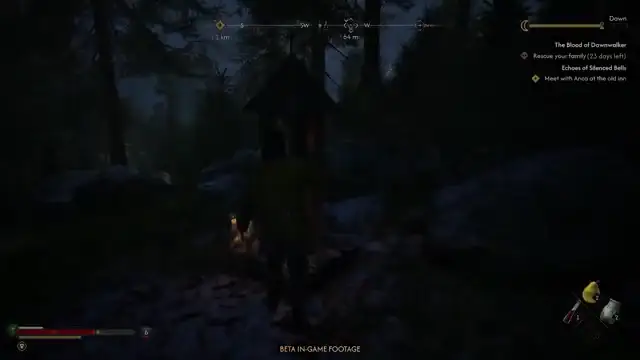 The Blood of Dawnwalker — Laslea village establishing shot