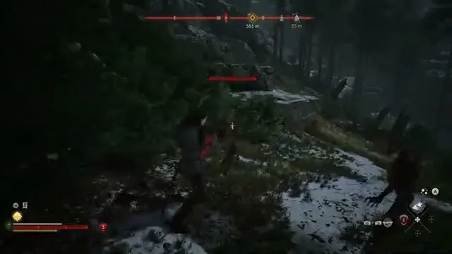 The Blood of Dawnwalker — gameplay establishing frame for console and PC buyers